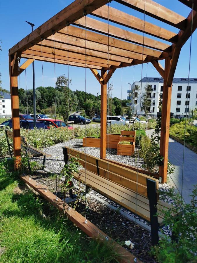 Apartament Gdanska Flora Apartman Kültér fotó